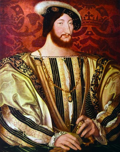 Franciszek I (1494 - 1547) – Jean Clouet autorstwa Jean Clouet
