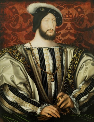 Francuski: François Ier (1494-1547), roi de France Franciszek I (1494-1547), król Francji autorstwa Jean Clouet