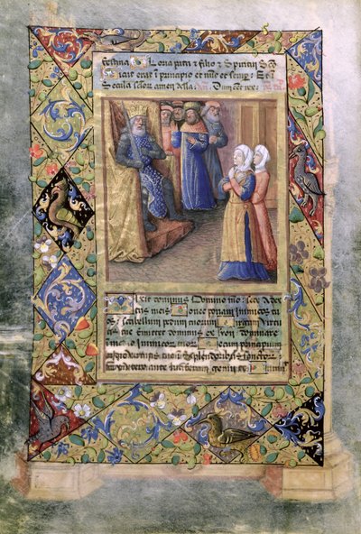 Pani Lat. Q.v.I.126 f.36v Mądrość Salomona, z 