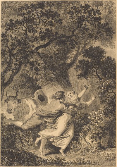 Dzwon autorstwa Jean Dambrun after Jean Honoré Fragonard