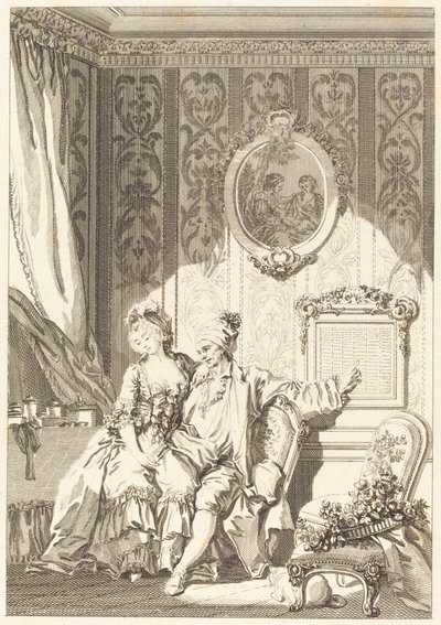 Kalendarz Vieillardów autorstwa Jean Dambrun after Jean Honoré Fragonard