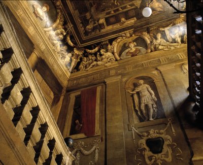 Architektura barokowa: schody malowane w trompe l