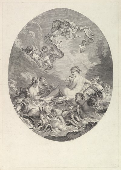 Narodziny i triumf Wenus Narodziny i triumf Wenus, XVIII wiek. autorstwa Jean Daullé