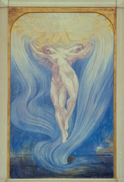 Miłość dusz autorstwa Jean Delville