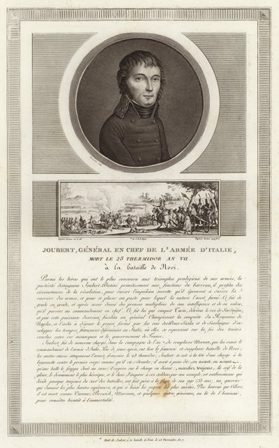 Portret Barthelemy Katarzyny Joubert autorstwa Jean Duplessi Bertaux