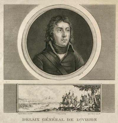 Portret generała Louis Charles Antoine Desaix (około 1800 - 1815 0,38 x 0,24) autorstwa Jean Duplessi Bertaux