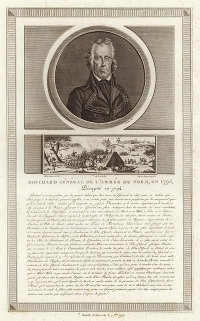 Portret Jeana Nicolasa Houcharda autorstwa Jean Duplessi Bertaux
