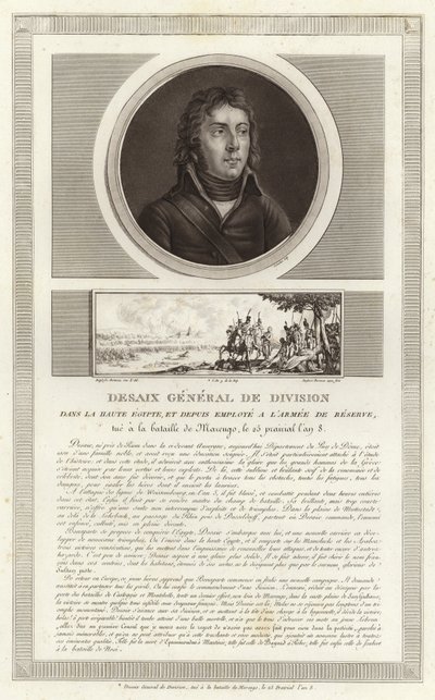 Portret Louisa Desaix autorstwa Jean Duplessi Bertaux
