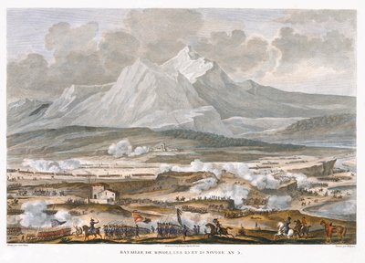 „Bitwa pod Rivoli, 25 i 26 Nivose, rok 5” styczeń 1797 autorstwa Jean Duplessis Bertaux