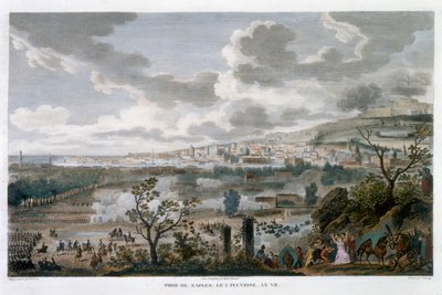„Zdobywanie Neapolu, 2 Pluviose, rok 7” 23 stycznia 1799 autorstwa Jean Duplessis Bertaux