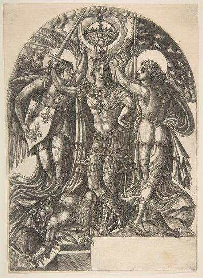 Henryk II, król Francji, Między Francją a Sławą, ca. 1548. autorstwa Jean Duvet