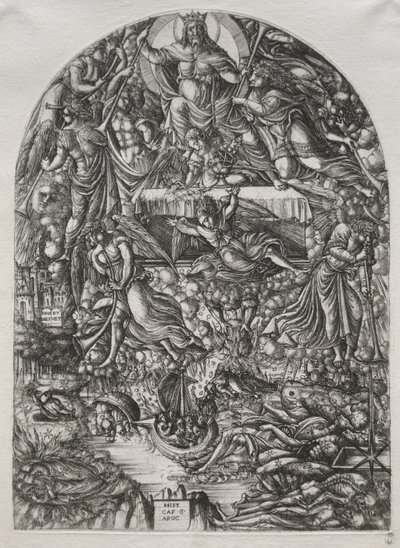 Apokalipsa: otwarcie siódmej pieczęci, 1561. autorstwa Jean Duvet