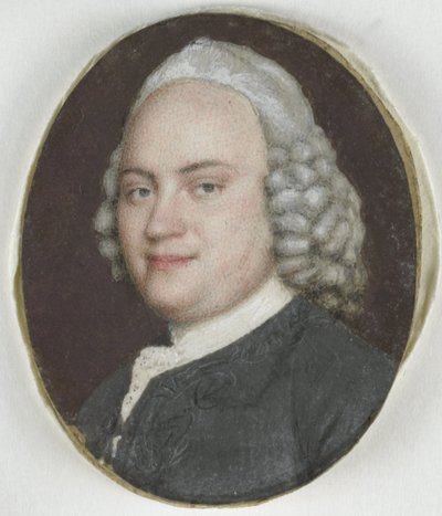 Portret Pietera van Bleiswijka (1724-90), Wielkiego Emerytura Holandii autorstwa Jean Etienne Liotard (attributed to)