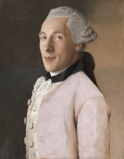 Joachim Rendorp autorstwa Jean Etienne Liotard (signed by artist)