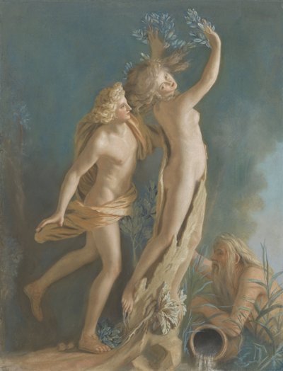Apollo i Daphne, po Marmurowej Grupie Lorenzo Berniniego w Galerii Borghese w Rzymie Apollo i Daphne, po Marmurowej Grupie Lorenzo Berniniego w Galerii Borghese w Rzymie autorstwa Jean Étienne Liotard