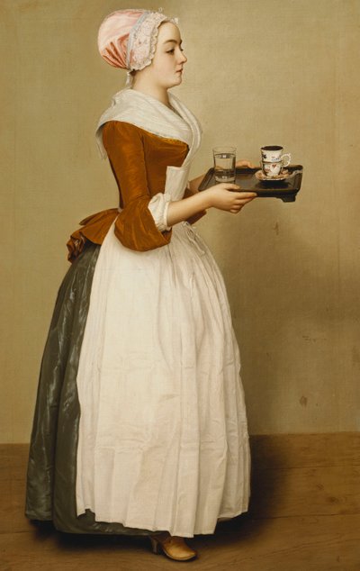 Kubek Czekolady; Kubek Czekoladowy, autorstwa Jean Étienne Liotard
