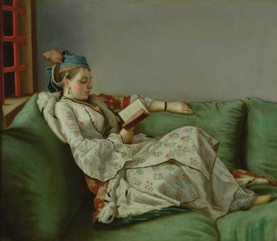 Maria Adelaide z Francji w stroju tureckim, 1753 autorstwa Jean Étienne Liotard