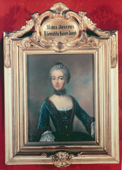 Maria Józefa Bawarska druga żona Józefa II (1741-90) Świętego Cesarza Rzymskiego autorstwa Jean Étienne Liotard
