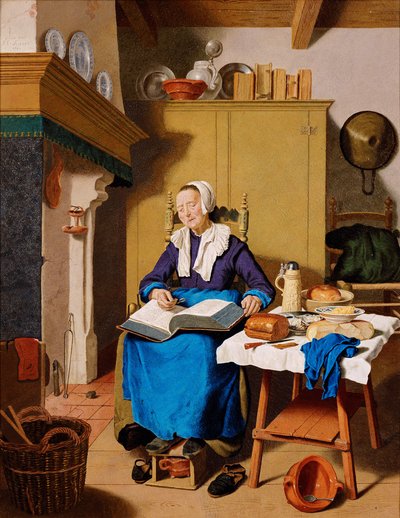 Staruszka autorstwa Jean Étienne Liotard