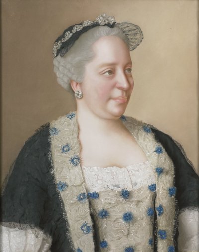 Portret cesarzowej Marii Teresy Austrii (1717-1780) autorstwa Jean Étienne Liotard