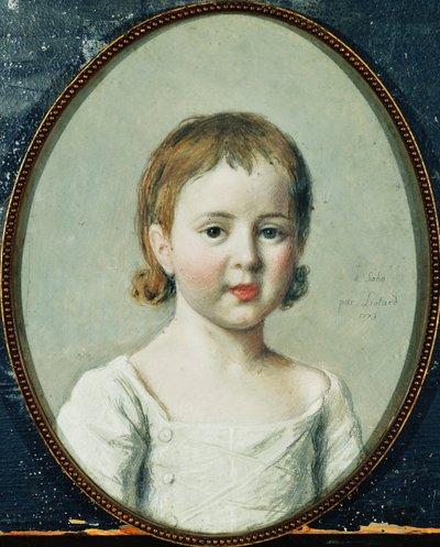 Portret Matthew Robinsona Boultona, długość biustu w wieku 3 autorstwa Jean Étienne Liotard