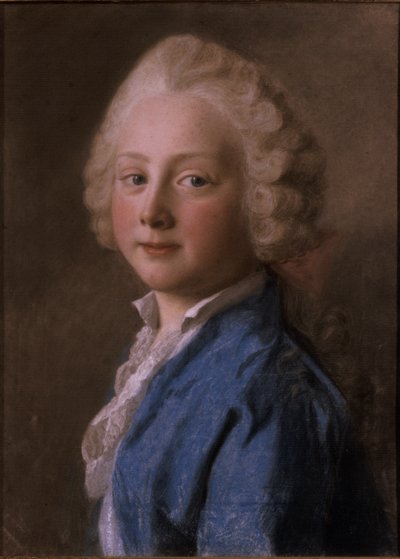 Portret księcia Fryderyka Saxe-Gotha-Altenburg, 1746 (pastel) autorstwa Jean Étienne Liotard