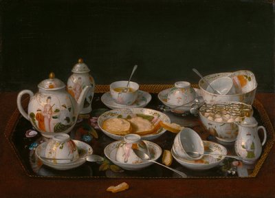 Zestaw do herbaty, 1781-1783 autorstwa Jean Étienne Liotard