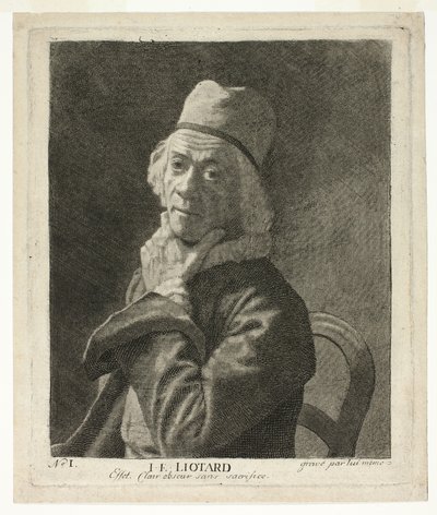 Mały autoportret autorstwa Jean Étienne Liotard