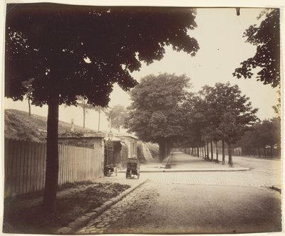 Porte de Gentilly, Bd Kellermann autorstwa Jean Eugène Auguste Atget