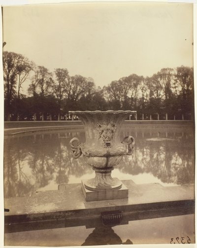 Wersal, Bassin de Neptune autorstwa Jean Eugène Auguste Atget