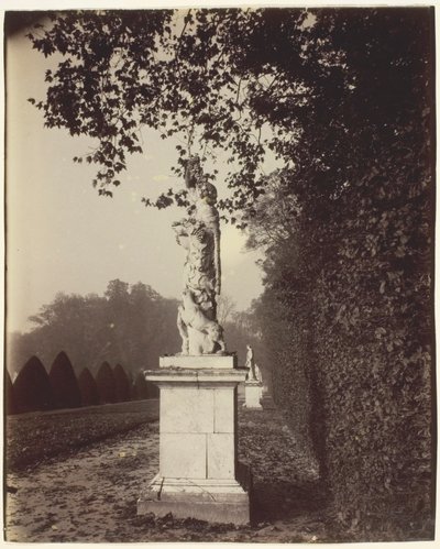 Wersal, róg parku autorstwa Jean Eugène Auguste Atget