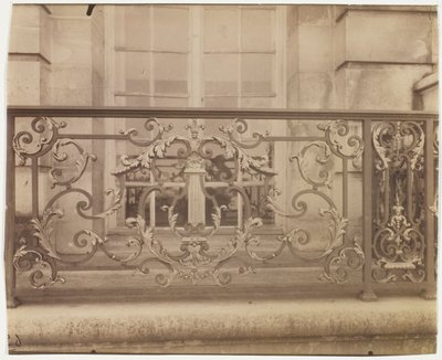 Wersal, Grille du Chateau autorstwa Jean Eugène Auguste Atget