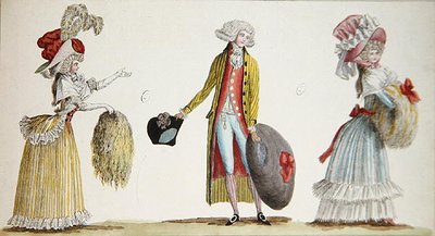 Kostiumy męskie i żeńskie we Francji autorstwa Jean Florent (after) Defraine