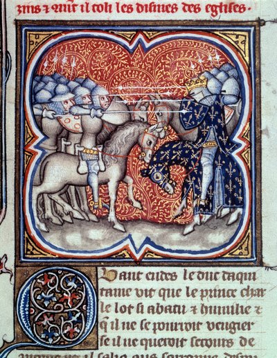 Karol Martel autorstwa Jean Fouquet
