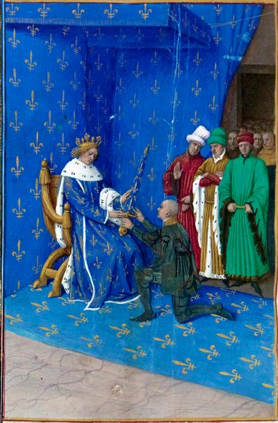 Karel5 Guesclin Fouquet autorstwa Jean Fouquet