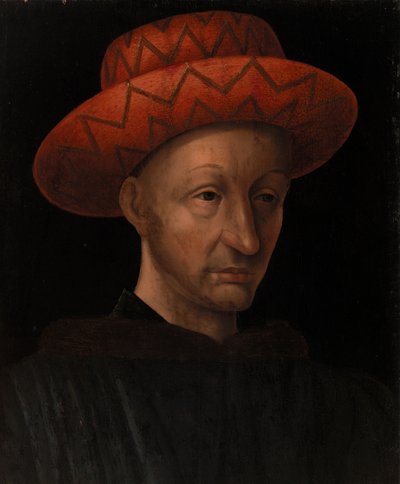 Portret Karola VII autorstwa Jean Fouquet