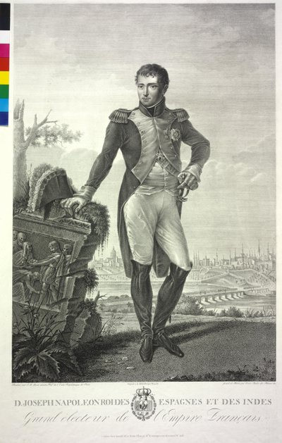 Król Hiszpanii Józef autorstwa Jean Francois Bosio