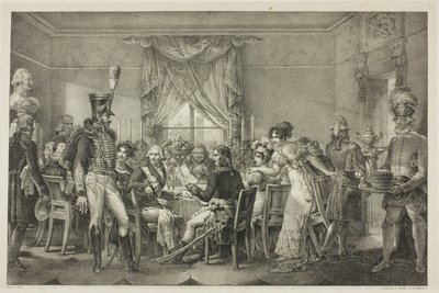 Napoleon w Pałacu Wielkiego Księcia we Florencji, tablica trzynasta z życia Polityczno-wojskowego Napoleona autorstwa Jean Francois Bosio