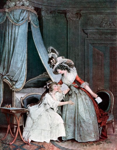 LIndiscretion, XVIII lub XIX wiek 1905. autorstwa Jean Francois Janinet