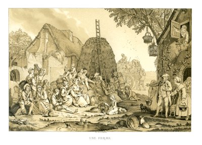 Gospodarstwo, 1885. autorstwa Jean Francois Janinet