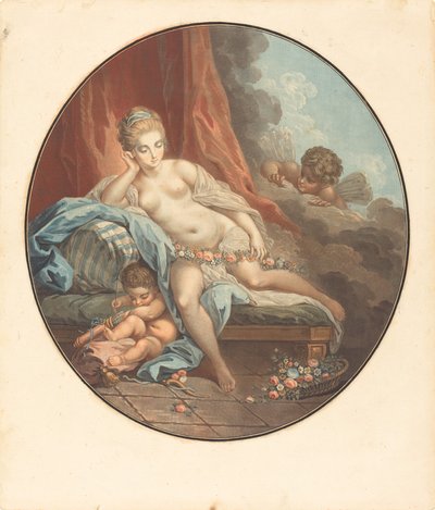 Wenus w odbiciu. autorstwa Jean Francois Janinet