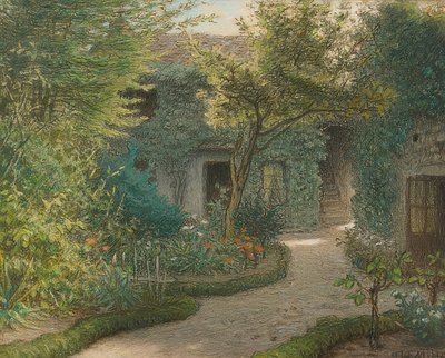 Dom Teodora Rousseau w Barbizon autorstwa Jean Francois Millet