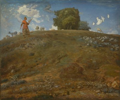 W Owernii autorstwa Jean Francois Millet