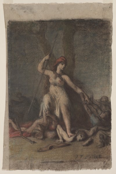 Wolność autorstwa Jean Francois Millet
