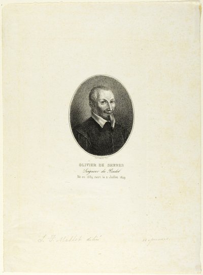 Olivier de Serres autorstwa Jean Francois Millet