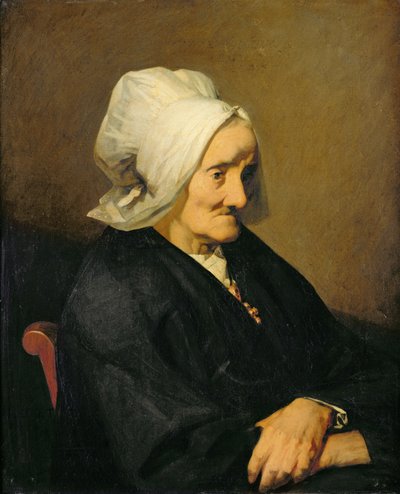 Portret wdowy Roumy autorstwa Jean Francois Millet