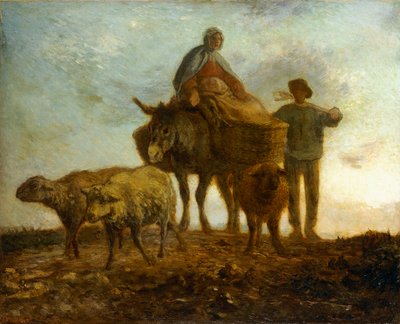 Powrót z Pól, autorstwa Jean Francois Millet
