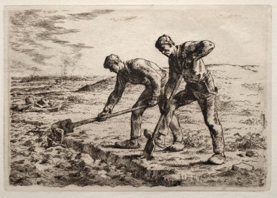 Kopacze. autorstwa Jean Francois Millet