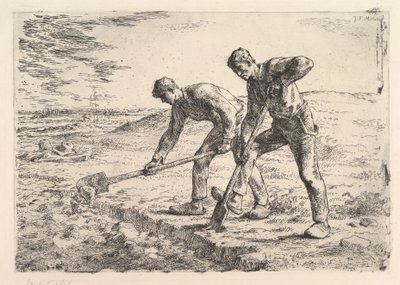 Kopacze, 1830-75. autorstwa Jean Francois Millet