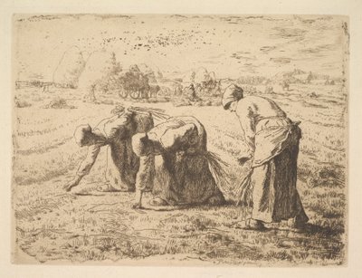 Zieleni, 1834-75. autorstwa Jean Francois Millet